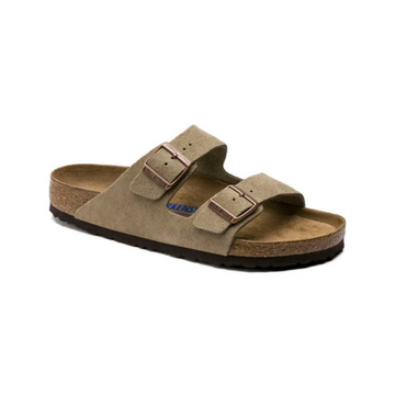 Birkenstock Arizona taupe Suede Sandals