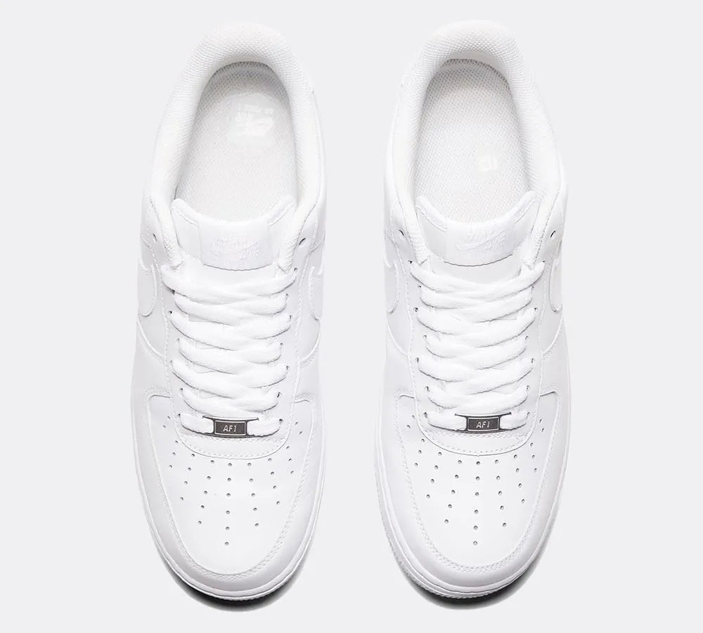 Nike Air force 1 plain white