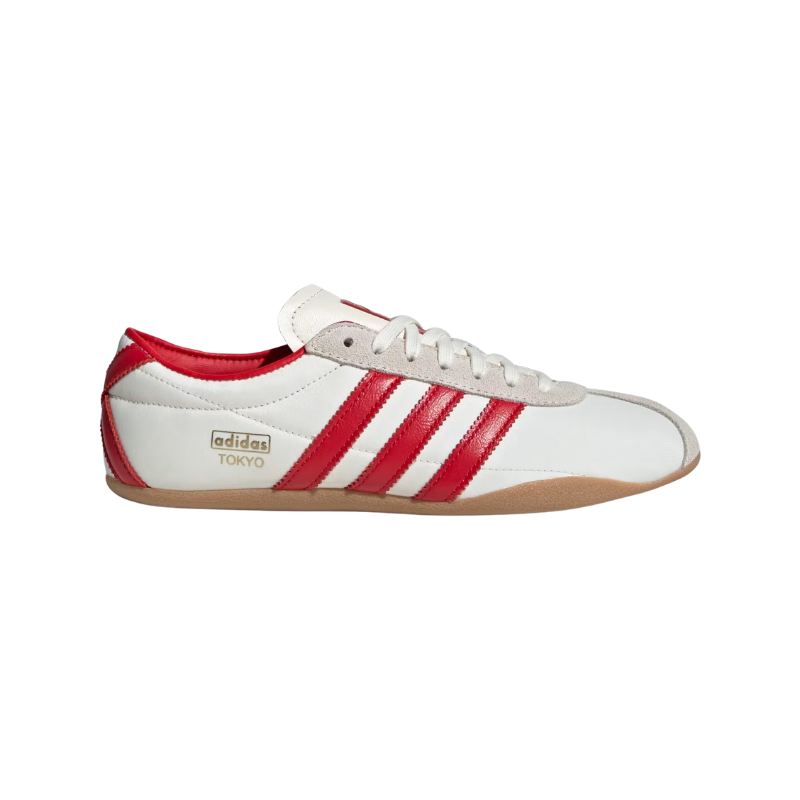 Adidas Tokyo Mary Jane Cream White / Red / Gold Metallic
