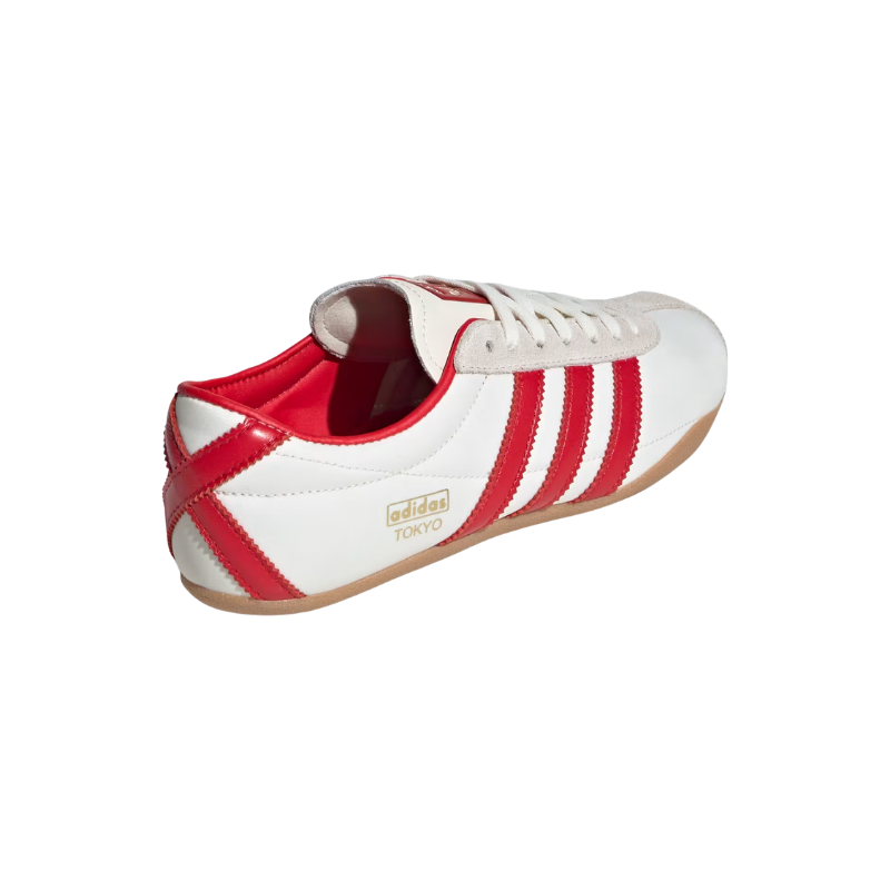 Adidas Tokyo Mary Jane Cream White / Red / Gold Metallic