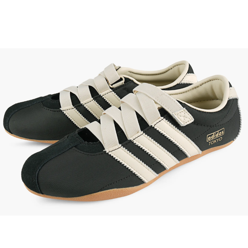 Adidas Tokyo Mary Jane core black/cream white/gold metallic
