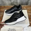 Alexander McQueen Sprint Runner Black White