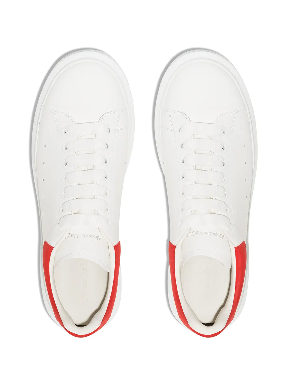 Alexander McQueen Oversized White Red