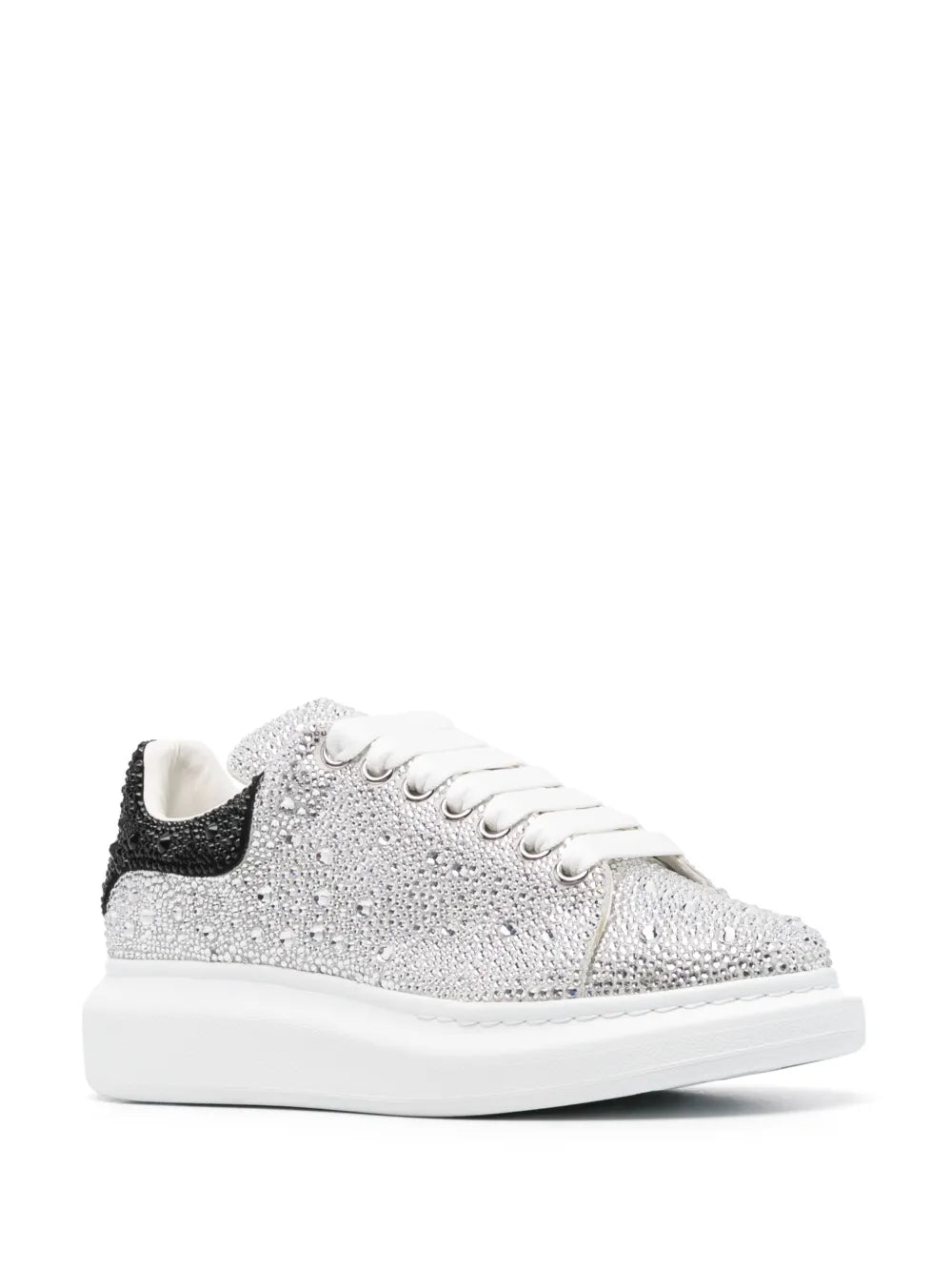 Alexander McQueen Oversized Crystal White