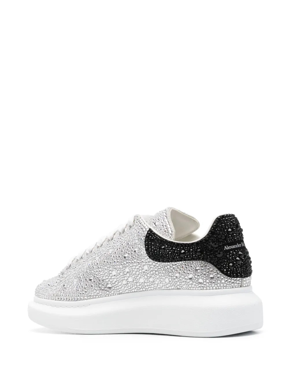 Alexander McQueen Oversized Crystal White
