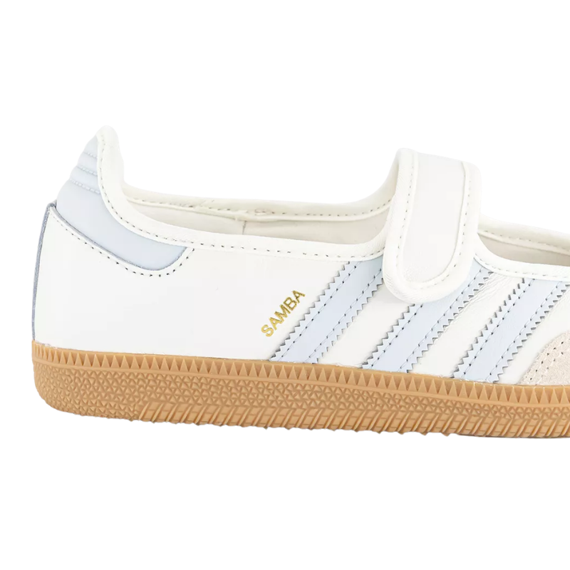 Adidas Samba Jane – White/Baby Blue