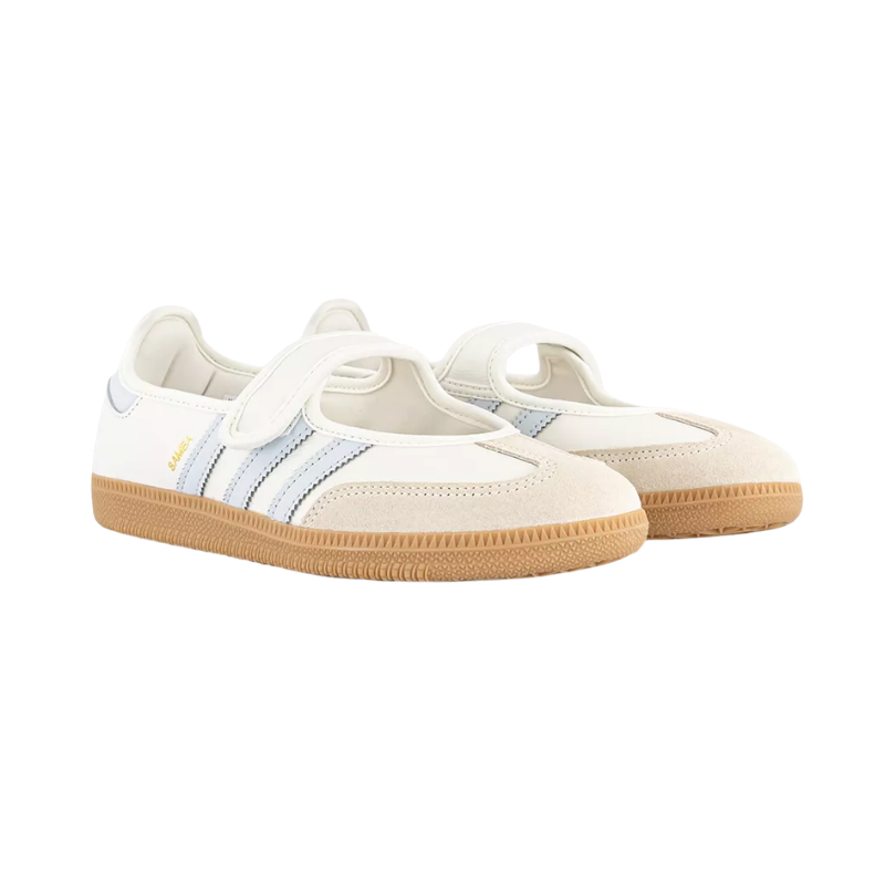 Adidas Samba Jane – White/Baby Blue