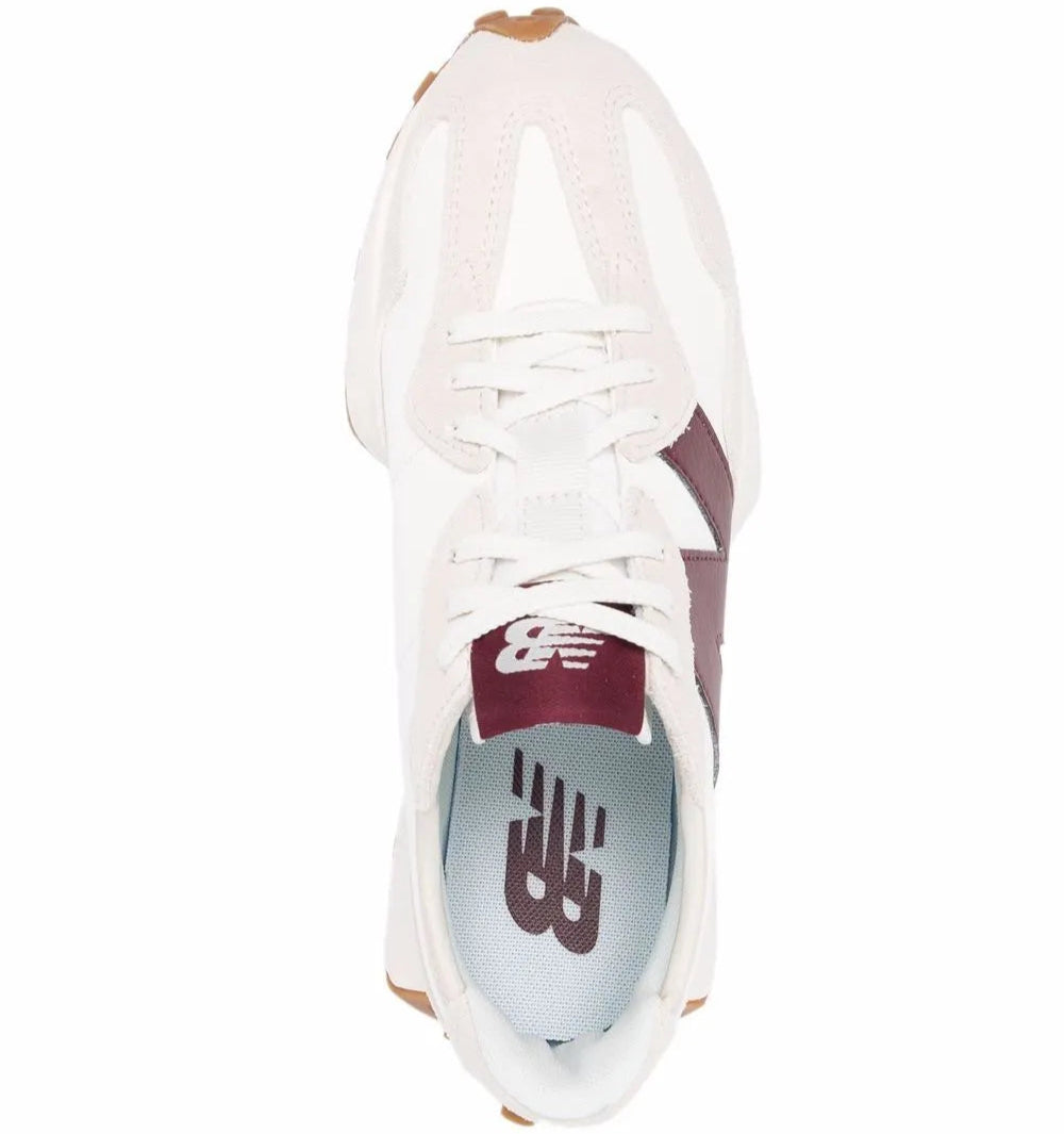New balance 327 moonbeam burgundy