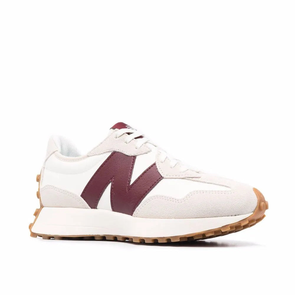 New balance 327 moonbeam burgundy