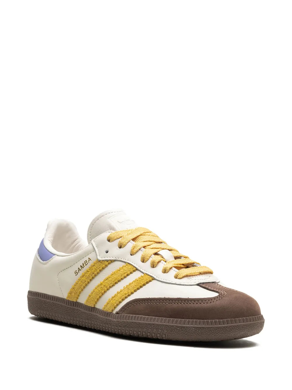 adidas Samba OG leather yellow/brown/cream white