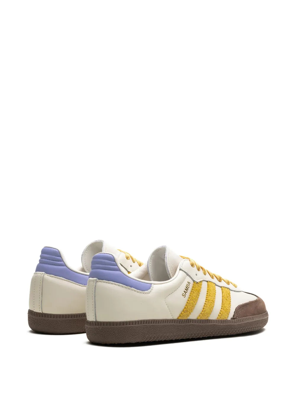 adidas Samba OG leather yellow/brown/cream white