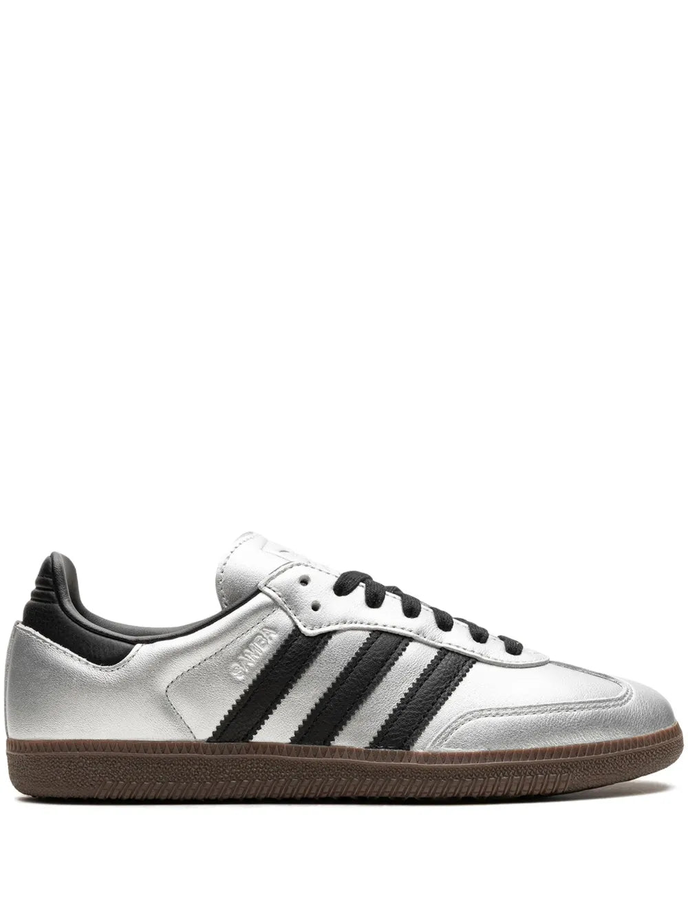 adidas Samba OG Silver Metallic/Black/Gum