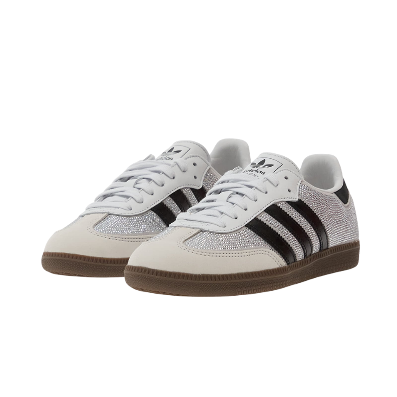 Adidas Samba OG – Crystal Rhinestone Pack White