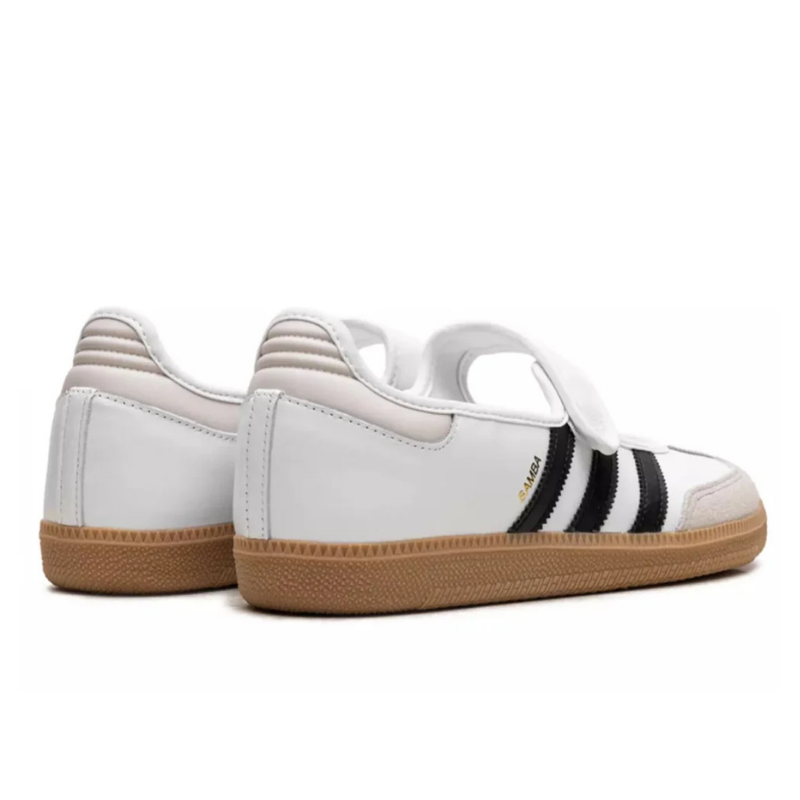 Adidas Samba Jane – White/Black gum
