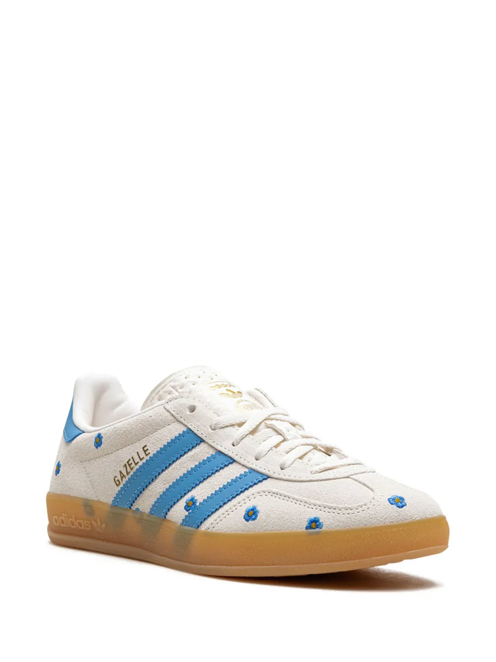 adidas Gazelle Indoor cream/blue flowers