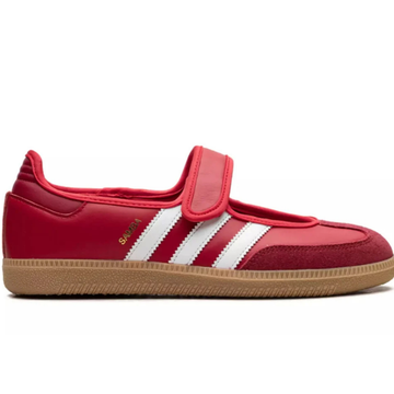 Adidas Samba Jane vibrant red colorway