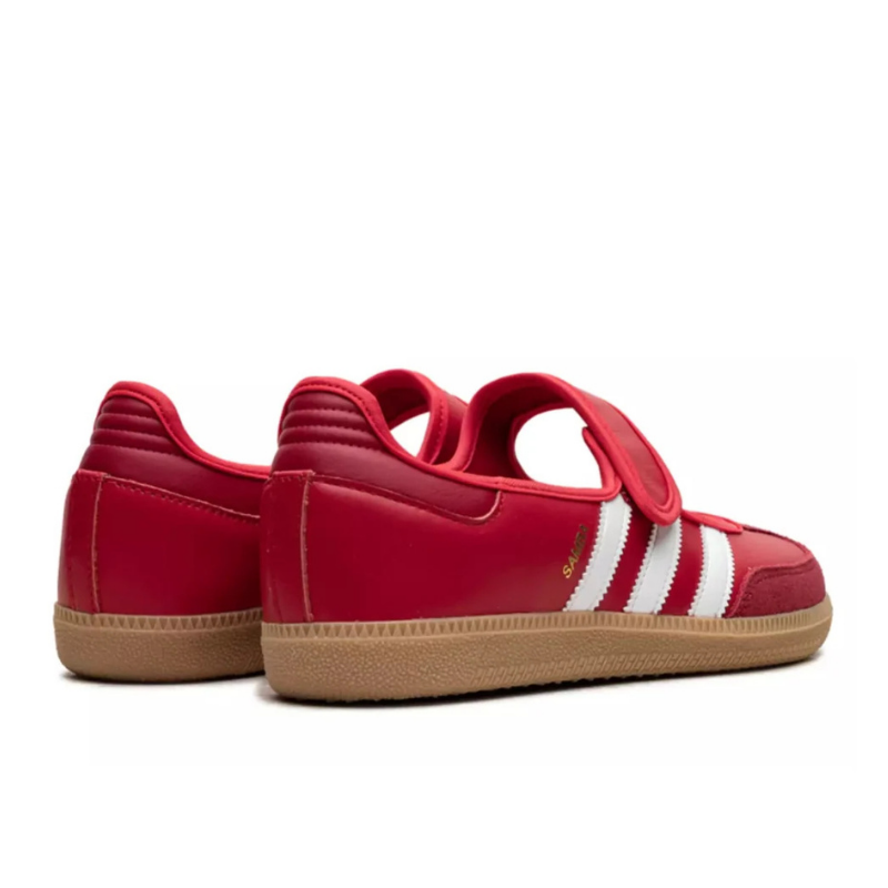 Adidas Samba Jane vibrant red colorway