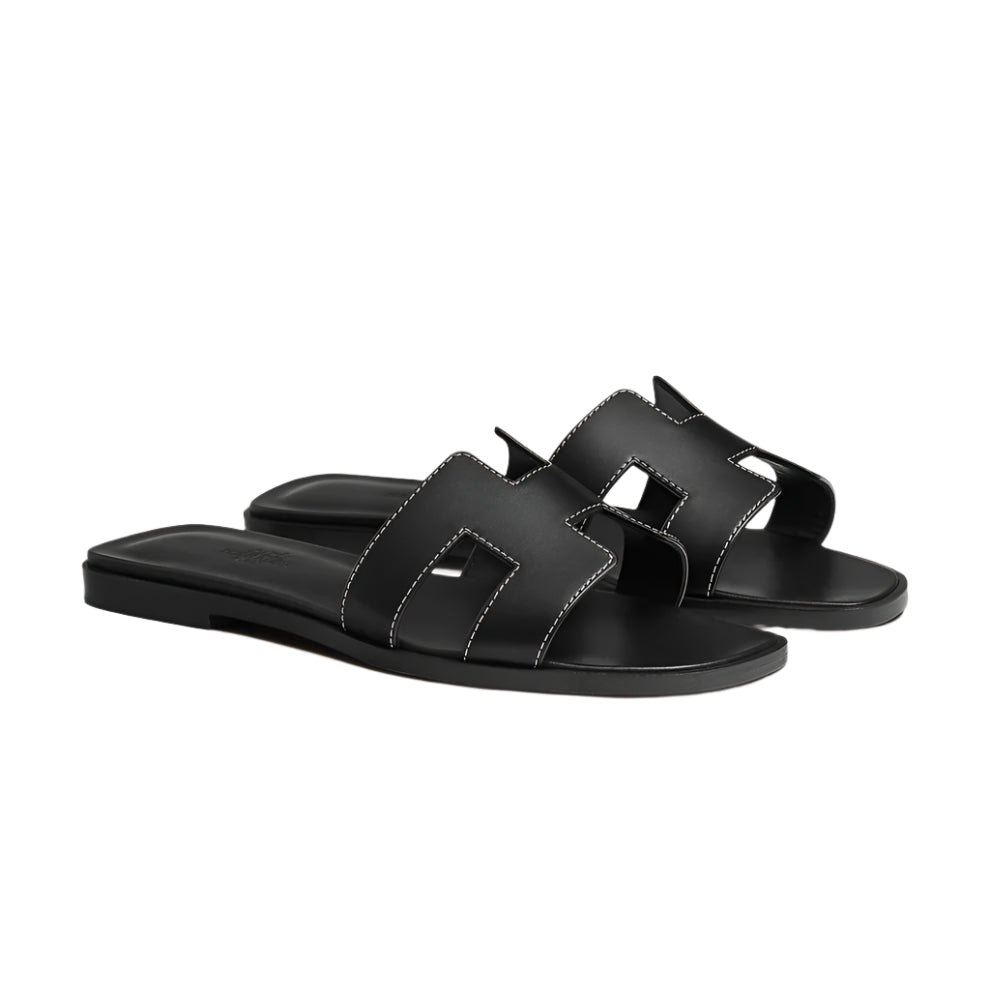 Hermes Oran sandal black