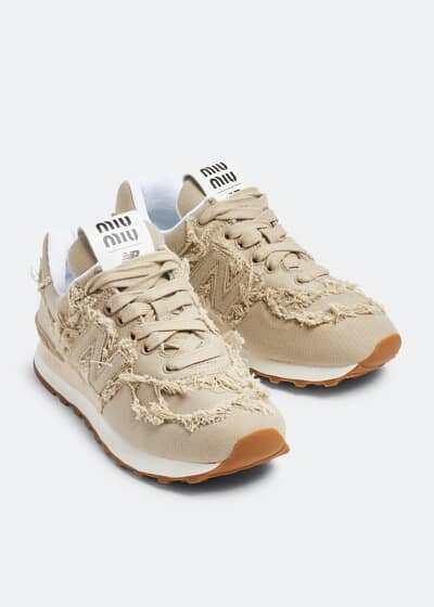 MIU MIU  x New Balance 574 denim