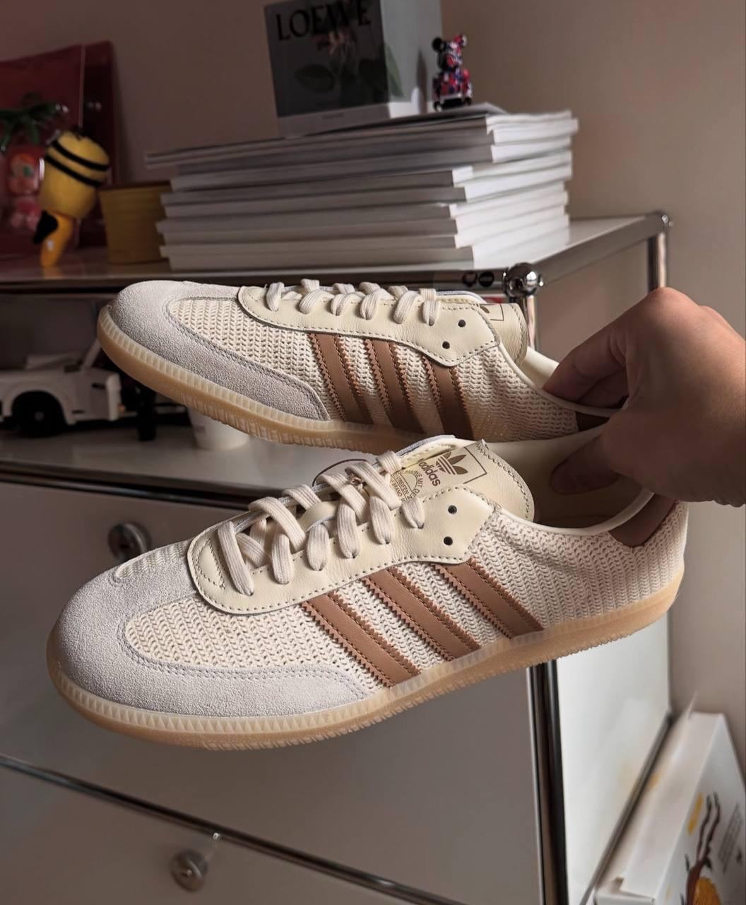 Adidas samba og cream white
