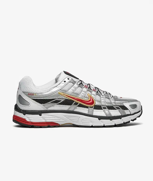 Nike P-6000 white varsity red