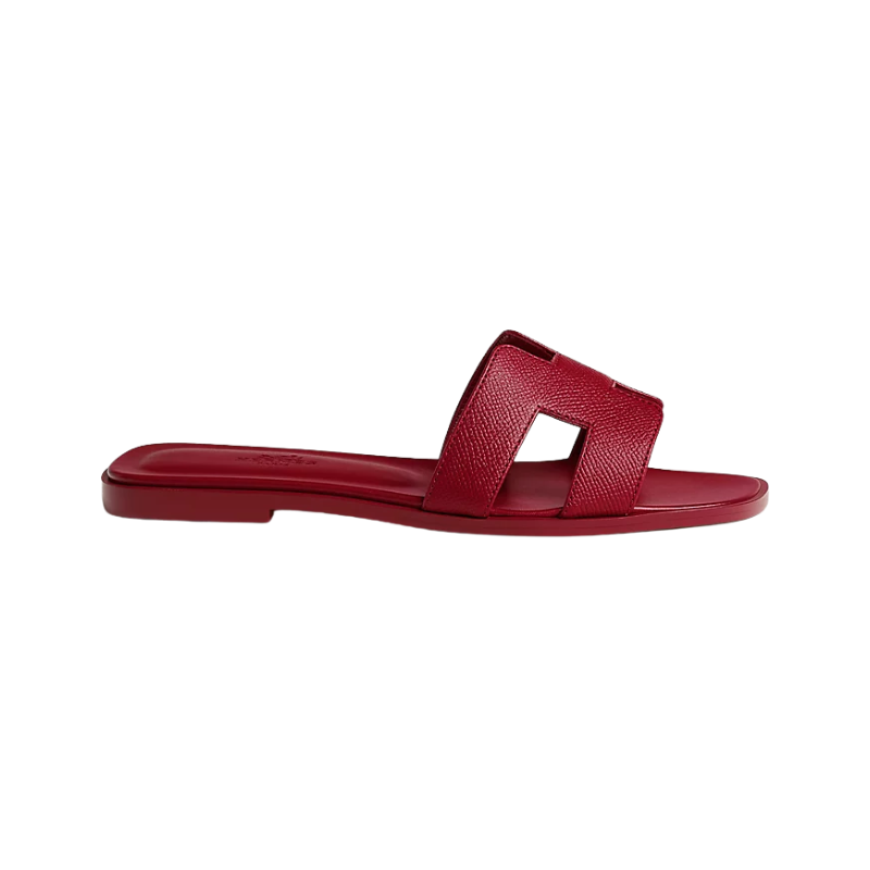 Hermès Giulia Sandal Rose Framboise