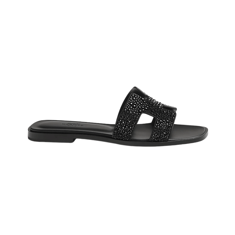 Hermès Oran Sandal Black