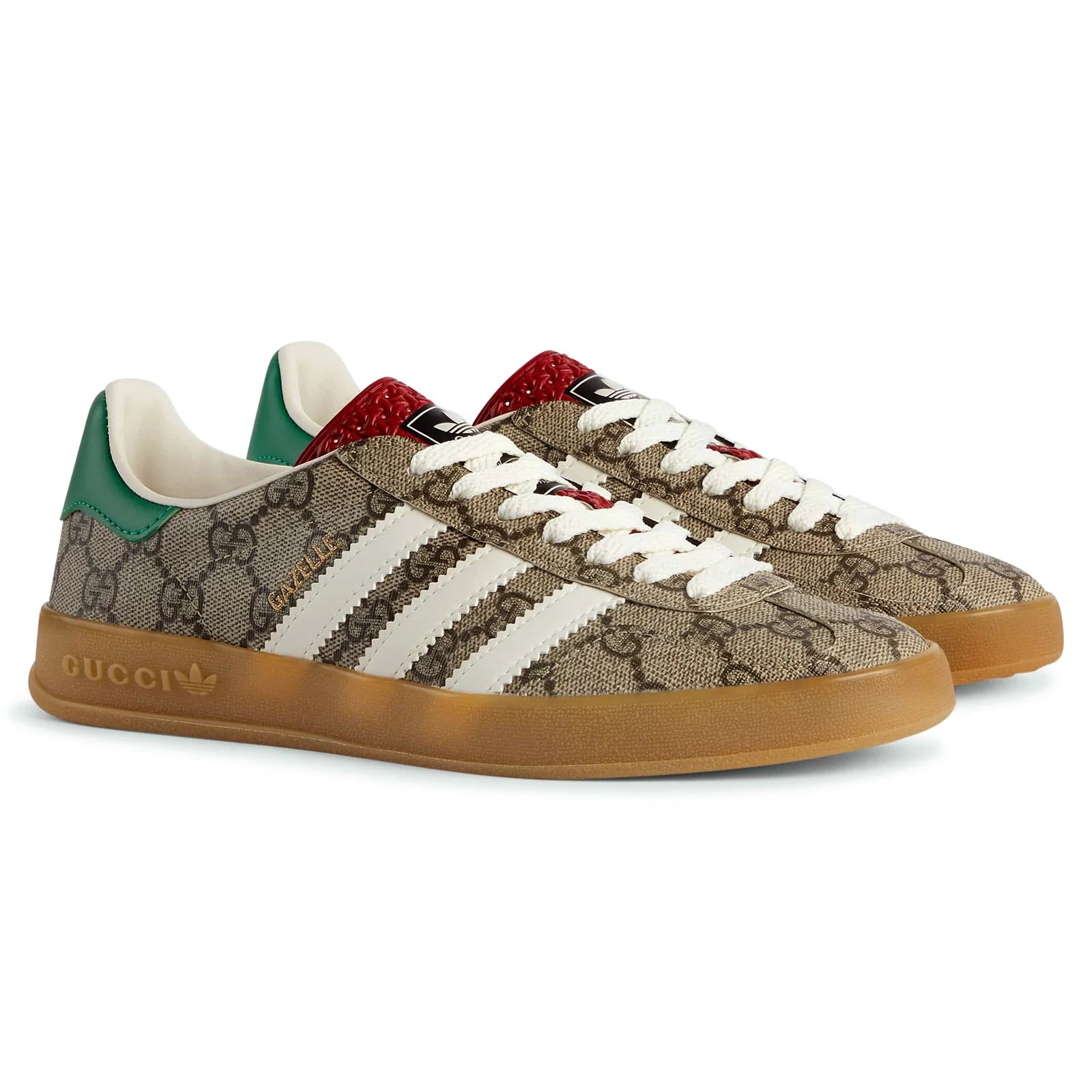 Gazelle Beige GG Monogram GUCCI