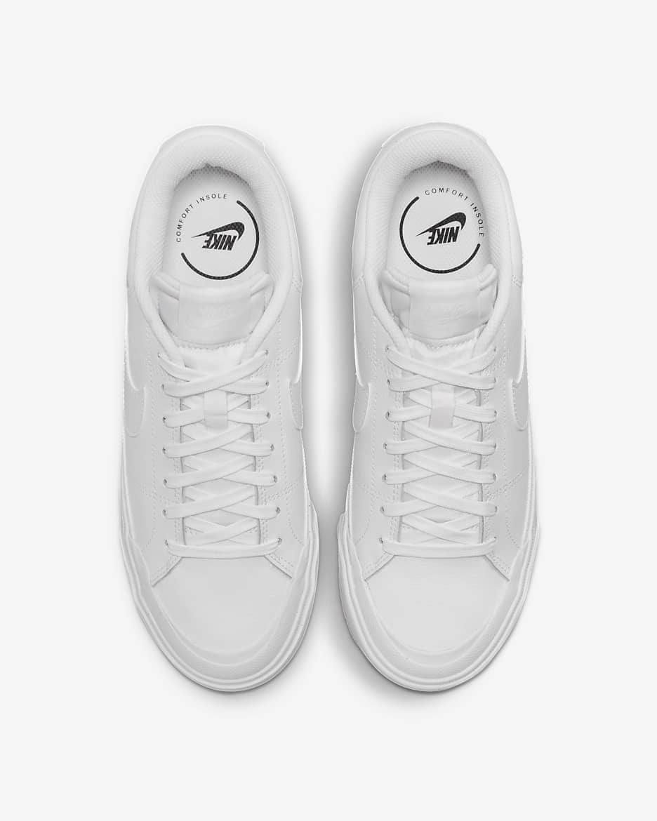 Nike Court Legacy Lift triple white