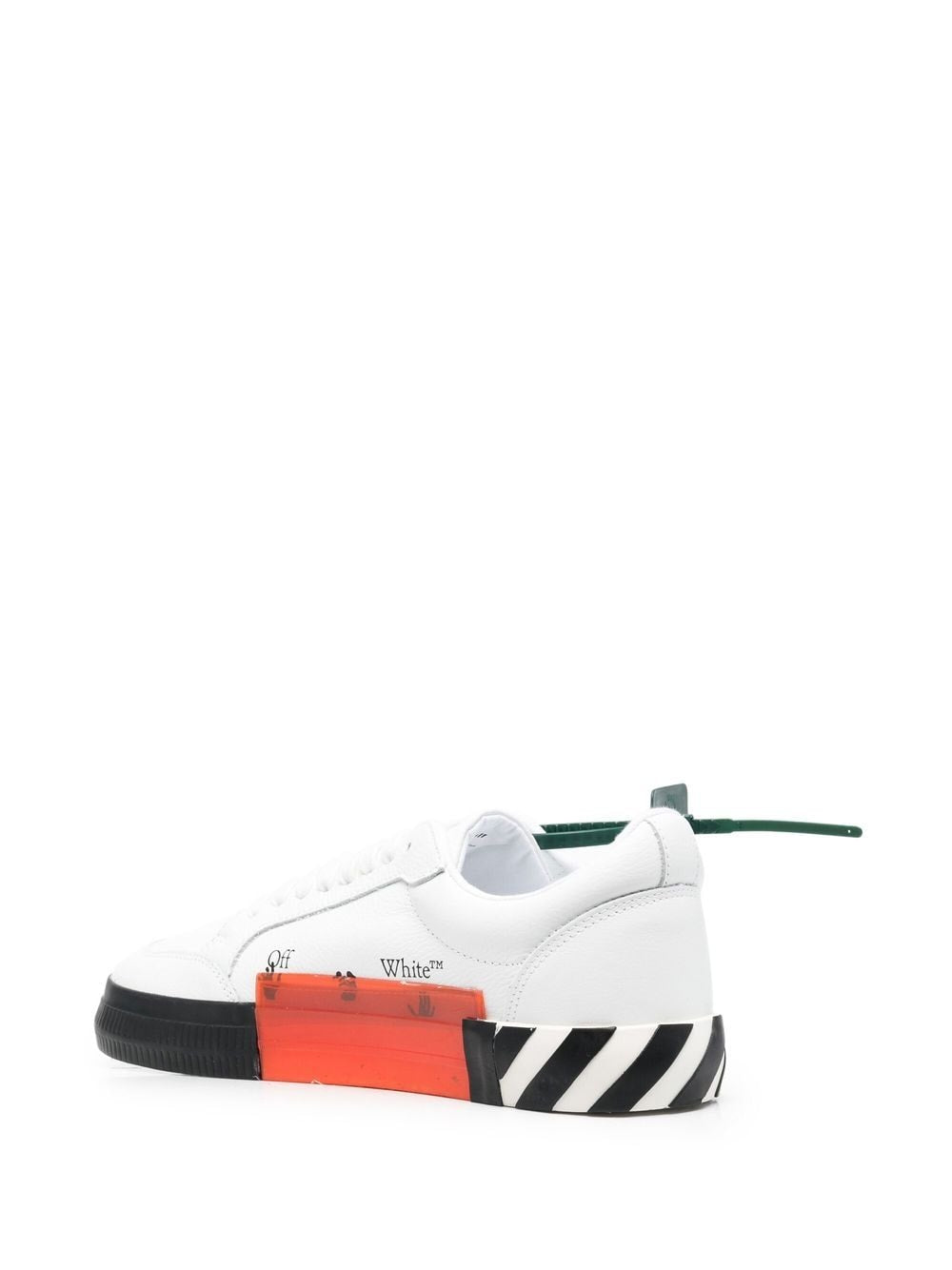 OFF-WHITE Vulcanized Low Canvas White Black