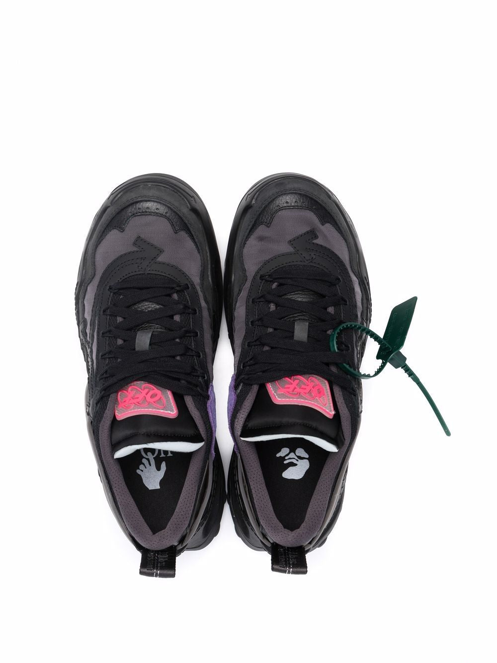 OFF-WHITE Odsy-1000 Black Grey Fucshia