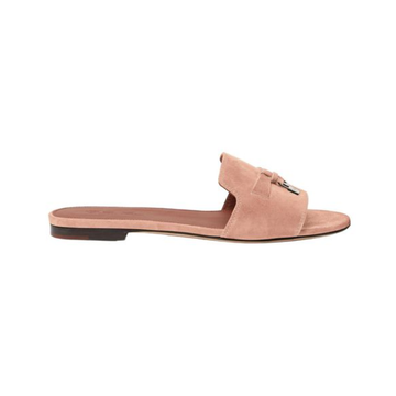 Loro Piana Charms Slides Soft Pink