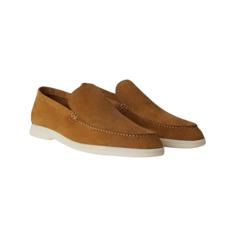 Loro Piana Summer Charms Walk loafers Tan