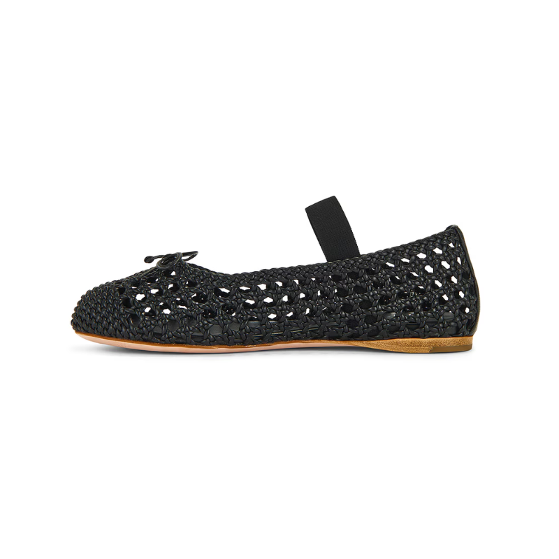 Miu Miu ballet flats Black