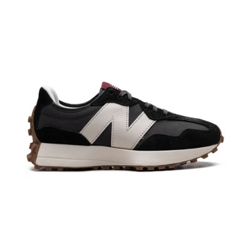 New Balance 327 black white gum