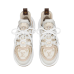 LV Archlight trainer white gold