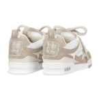 LV trainer SK8 LOW TOP beige white