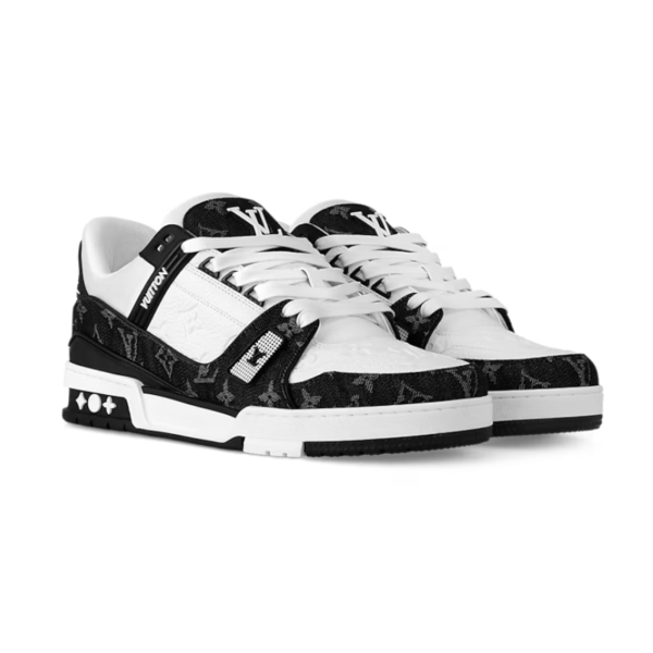 LV trainer LOW TOP black white
