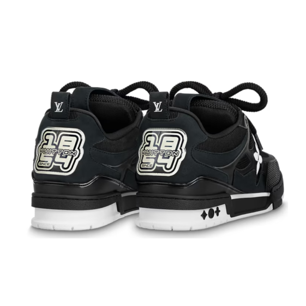 LV trainer SK8 LOW TOP Black white