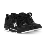 LV trainer SK8 LOW TOP Black white