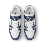 LV trainer LOW TOP blue white