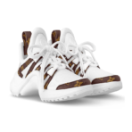 LV Archlight trainer white brown