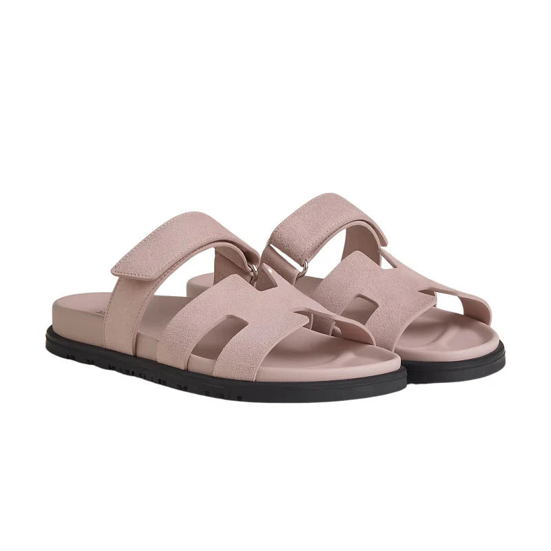 Hermes Chypre Sandal Rose Leather