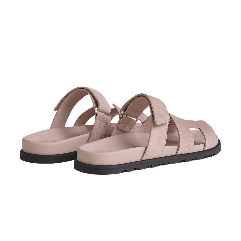 Hermes Chypre Sandal Rose Leather