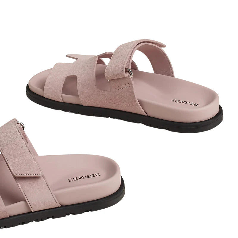 Hermes Chypre Sandal Rose Leather