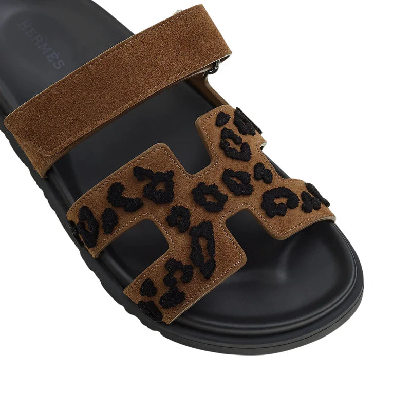 Hermes Chypre Sandal brun fumé / noir