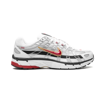 Nike P-6000 white varsity red