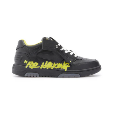 Off-White Out of Office Low Black Yellow