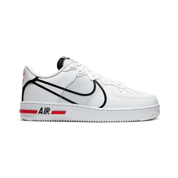 Nike Air Force 1 Low React White Black Red