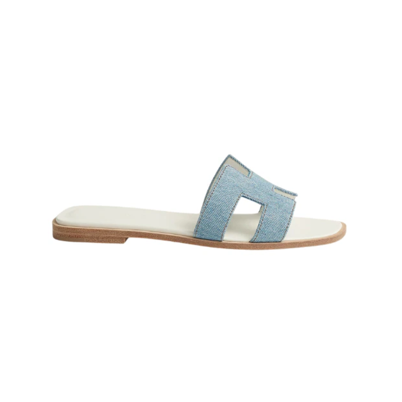 Herems Oran sandal bleu clair